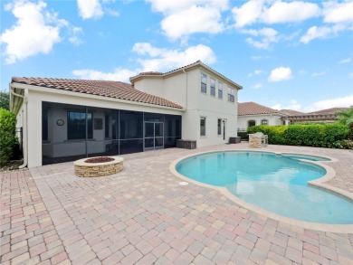 This stunning five-bedroom, four-bathroom pool home is located on Eagle Creek Golf Club in Florida - for sale on GolfHomes.com, golf home, golf lot