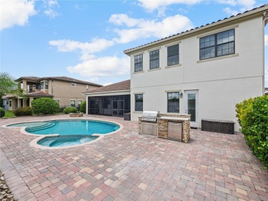 This stunning five-bedroom, four-bathroom pool home is located on Eagle Creek Golf Club in Florida - for sale on GolfHomes.com, golf home, golf lot