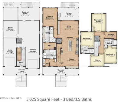 Brand New Spec Home to be built by Riverbrook Builders in The on Founders Club At St. James Plantation in North Carolina - for sale on GolfHomes.com, golf home, golf lot