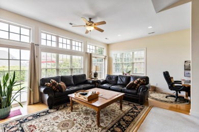 Discover the epitome of luxury living in this stunning end-unit on Lennon Hills Golf Course in North Carolina - for sale on GolfHomes.com, golf home, golf lot