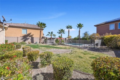 Discover your dream home in this guard-gated golf course on Rhodes Ranch Golf Club in Nevada - for sale on GolfHomes.com, golf home, golf lot