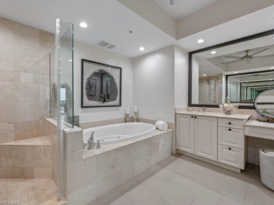 Experience refined coastal living in this elegant residence at on Hammock Bay in Florida - for sale on GolfHomes.com, golf home, golf lot