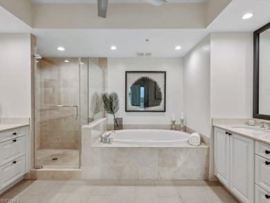 Experience refined coastal living in this elegant residence at on Hammock Bay in Florida - for sale on GolfHomes.com, golf home, golf lot