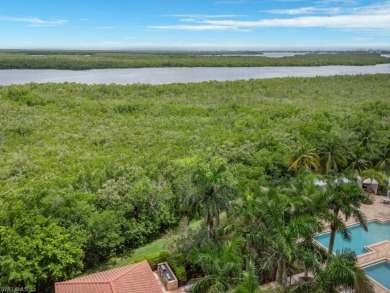 Experience refined coastal living in this elegant residence at on Hammock Bay in Florida - for sale on GolfHomes.com, golf home, golf lot