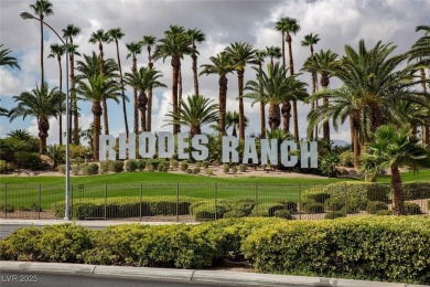 Discover your dream home in this guard-gated golf course on Rhodes Ranch Golf Club in Nevada - for sale on GolfHomes.com, golf home, golf lot