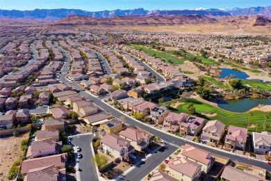 Discover your dream home in this guard-gated golf course on Rhodes Ranch Golf Club in Nevada - for sale on GolfHomes.com, golf home, golf lot