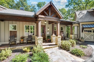 Fabulous Custom Craftsman's, 4 years New, with Seasonal Lake on Big Canoe Golf Club - Cherokee in Georgia - for sale on GolfHomes.com, golf home, golf lot