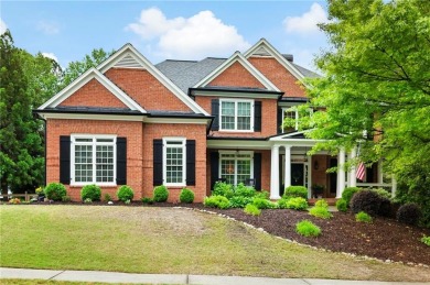 Stunning beauty surrounds this graceful home, custom designed on Bentwater Golf Club in Georgia - for sale on GolfHomes.com, golf home, golf lot