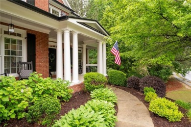 Stunning beauty surrounds this graceful home, custom designed on Bentwater Golf Club in Georgia - for sale on GolfHomes.com, golf home, golf lot