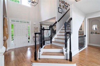 Stunning beauty surrounds this graceful home, custom designed on Bentwater Golf Club in Georgia - for sale on GolfHomes.com, golf home, golf lot