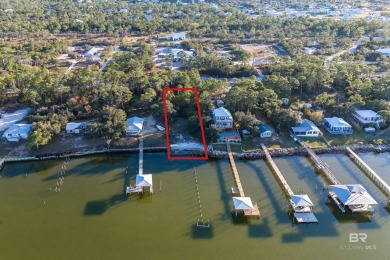 BAY FRONT! 78.5' X 235' READY TO BUILD!!  Perfect place to enjoy on Kiva Dunes Golf Club in Alabama - for sale on GolfHomes.com, golf home, golf lot