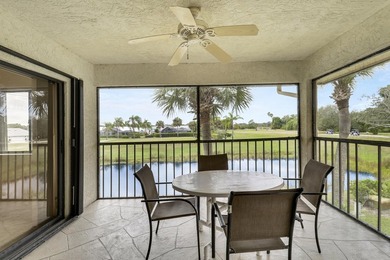 Enjoy panoramic golf and lake views from this 2 bedroom, 2 bath on  in Florida - for sale on GolfHomes.com, golf home, golf lot