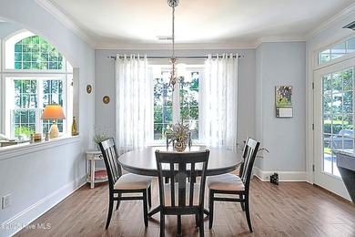 Quality & style combine in this stunning home built by Barker & on Compass Pointe Golf Course in North Carolina - for sale on GolfHomes.com, golf home, golf lot