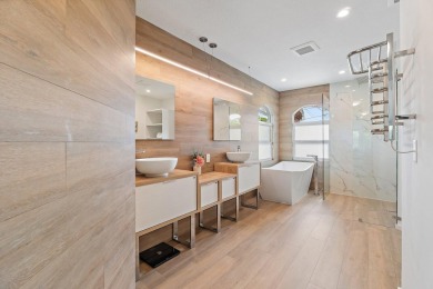 Welcome to this beautiful modern waterfront home with private on The Bears Club in Florida - for sale on GolfHomes.com, golf home, golf lot