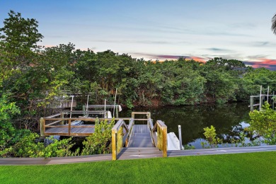 Welcome to this beautiful modern waterfront home with private on The Bears Club in Florida - for sale on GolfHomes.com, golf home, golf lot