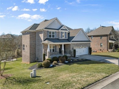 This stunning home truly has it all! Main level primary suite on Salem Glen Country Club in North Carolina - for sale on GolfHomes.com, golf home, golf lot