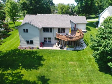 Discover luxurious living in this stunning 5-bedroom, 4-bathroom on Geneva Golf Club in Minnesota - for sale on GolfHomes.com, golf home, golf lot