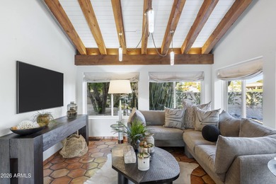 Composed with a curator's eye, Casa de Tesoros layers artisanal on Pinnacle Peak Country Club in Arizona - for sale on GolfHomes.com, golf home, golf lot