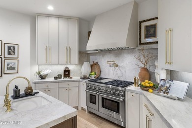 Composed with a curator's eye, Casa de Tesoros layers artisanal on Pinnacle Peak Country Club in Arizona - for sale on GolfHomes.com, golf home, golf lot