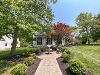 Stunning, sprawling Italianate less than 1/2 mile walk to on Harmon Golf Club in Ohio - for sale on GolfHomes.com, golf home, golf lot
