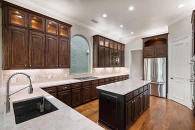 Stunning, completely remodeled Mediterranean-style home sits on on Timarron Country Club in Texas - for sale on GolfHomes.com, golf home, golf lot