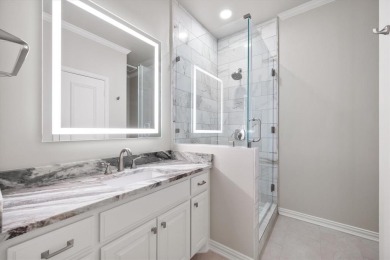 Stunning, completely remodeled Mediterranean-style home sits on on Timarron Country Club in Texas - for sale on GolfHomes.com, golf home, golf lot