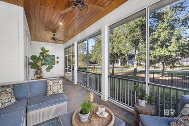 Fabulous Gold fortified, one-level custom coastal cottage in on Lakewood Golf Club in Alabama - for sale on GolfHomes.com, golf home, golf lot