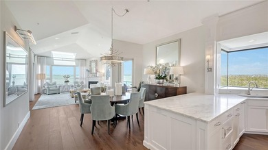 Two-level penthouse residences at Tangerine Bay Club are rarely on Links on Longboat Golf Club in Florida - for sale on GolfHomes.com, golf home, golf lot