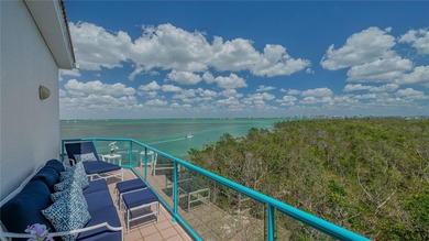 Two-level penthouse residences at Tangerine Bay Club are rarely on Links on Longboat Golf Club in Florida - for sale on GolfHomes.com, golf home, golf lot