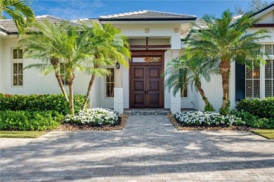 In the heart of the Moorings sits a picture-perfect single story on The Moorings Country Club in Florida - for sale on GolfHomes.com, golf home, golf lot