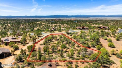 Expansive 1.09-acre lot boasts breathtaking granite and on Talking Rock Golf Club in Arizona - for sale on GolfHomes.com, golf home, golf lot