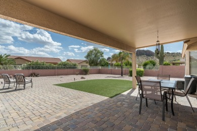 SINGLE LEVEL HOME ON SPACIOUS QUARTER ACRE CORNER LOT WITH on Gold Canyon Golf Resort - Dinosaur Mountain in Arizona - for sale on GolfHomes.com, golf home, golf lot