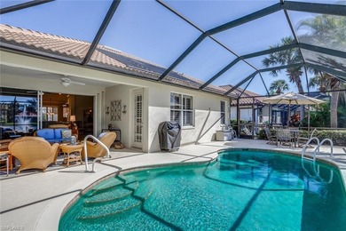 A true 3 bedroom, nearly 1700 sf, pool home overlooking a lake on Gateway Golf and Country Club in Florida - for sale on GolfHomes.com, golf home, golf lot