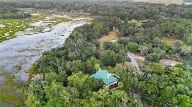 Cooper's Point provides access to a community deep water dock on Sapelo Hammock Golf Club in Georgia - for sale on GolfHomes.com, golf home, golf lot