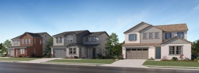 This new two-story home, currently under construction, features on Arrowood Golf Course in California - for sale on GolfHomes.com, golf home, golf lot
