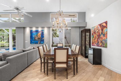 Stunning 3BR/2.5BA lakefront pool home in Newport Bay Club! This on St. Andrews Country Club of Boca Raton in Florida - for sale on GolfHomes.com, golf home, golf lot