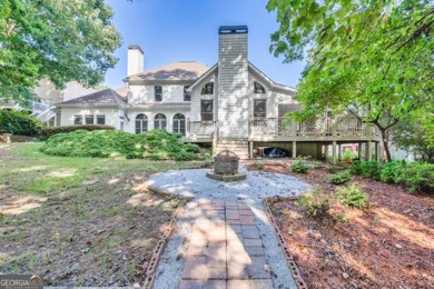 Stunning Custom Built 3-sided brick home ON THE TROPHY CLUB GOLF on Trophy Club of Apalachee in Georgia - for sale on GolfHomes.com, golf home, golf lot