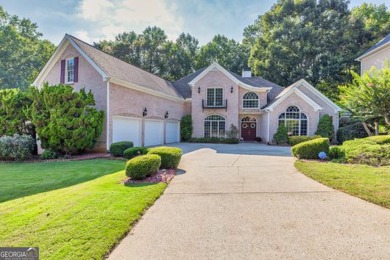 Stunning Custom Built 3-sided brick home ON THE TROPHY CLUB GOLF on Trophy Club of Apalachee in Georgia - for sale on GolfHomes.com, golf home, golf lot