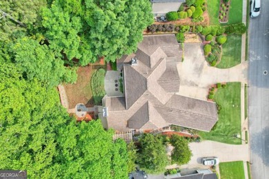 Stunning Custom Built 3-sided brick home ON THE TROPHY CLUB GOLF on Trophy Club of Apalachee in Georgia - for sale on GolfHomes.com, golf home, golf lot