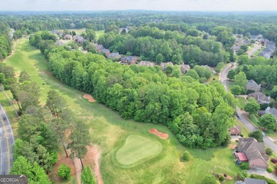 Stunning Custom Built 3-sided brick home ON THE TROPHY CLUB GOLF on Trophy Club of Apalachee in Georgia - for sale on GolfHomes.com, golf home, golf lot