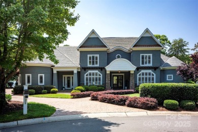 Impeccable craftsmanship and 305' of pristine shoreline define on Trump National Golf Club Charlotte in North Carolina - for sale on GolfHomes.com, golf home, golf lot