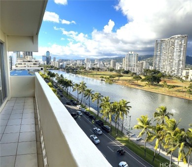 Corner unit, well maintained building. Short walk to Waikiki on Ala Wai Golf Course in Hawaii - for sale on GolfHomes.com, golf home, golf lot