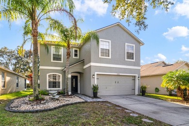 A welcoming blend of style, expertly designed space, and peace on Stoneybrook East Golf Club in Florida - for sale on GolfHomes.com, golf home, golf lot
