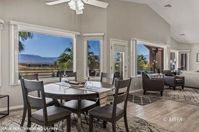This stunning 3-bedroom, 4-bathroom home nestled on the 18th on The Oasis Golf Club in Nevada - for sale on GolfHomes.com, golf home, golf lot