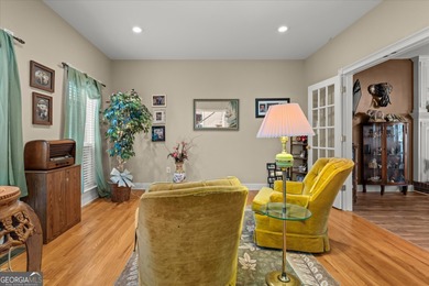 This spacious four-bedroom residence sits on an impressive on Fairfield Plantation Golf and Country Club in Georgia - for sale on GolfHomes.com, golf home, golf lot