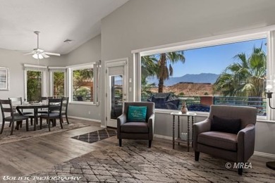 This stunning 3-bedroom, 4-bathroom home nestled on the 18th on The Oasis Golf Club in Nevada - for sale on GolfHomes.com, golf home, golf lot
