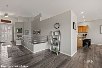 This stunning 3-bedroom, 4-bathroom home nestled on the 18th on The Oasis Golf Club in Nevada - for sale on GolfHomes.com, golf home, golf lot