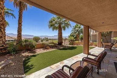This stunning 3-bedroom, 4-bathroom home nestled on the 18th on The Oasis Golf Club in Nevada - for sale on GolfHomes.com, golf home, golf lot