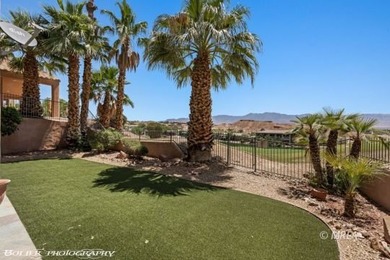 This stunning 3-bedroom, 4-bathroom home nestled on the 18th on The Oasis Golf Club in Nevada - for sale on GolfHomes.com, golf home, golf lot