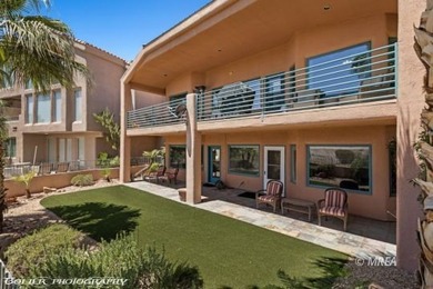 This stunning 3-bedroom, 4-bathroom home nestled on the 18th on The Oasis Golf Club in Nevada - for sale on GolfHomes.com, golf home, golf lot